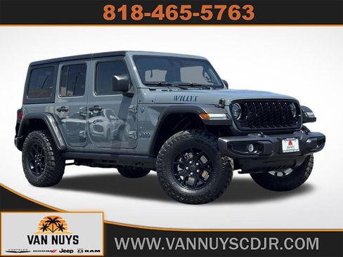 Used 2025 Jeep Wrangler Unlimited Sport S 4xe AWD/4WD image 1