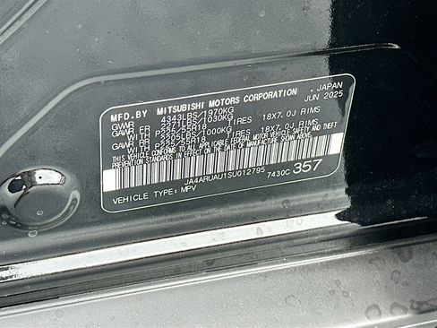 New 2025 Mitsubishi Outlander Sport ES image 19