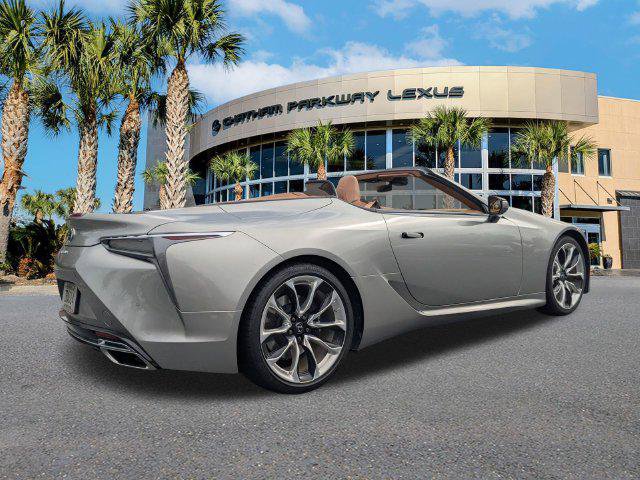 Certified 2021 Lexus LC 500 Convertible w/ Touring Package RWD image 4