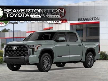 New 2026 Toyota Tundra Platinum