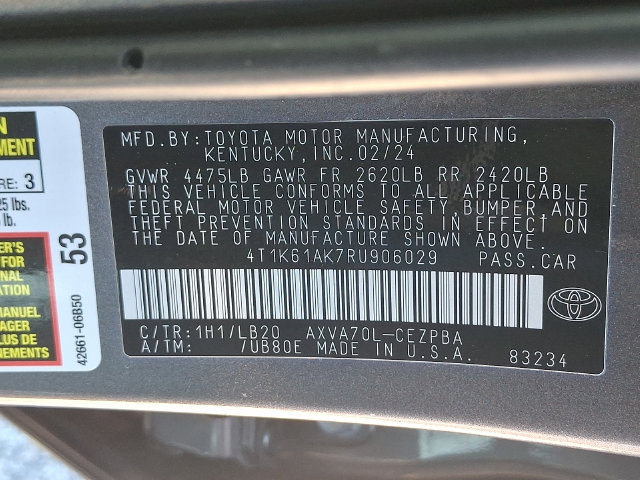 Used 2024 Toyota Camry XSE FWD image 27