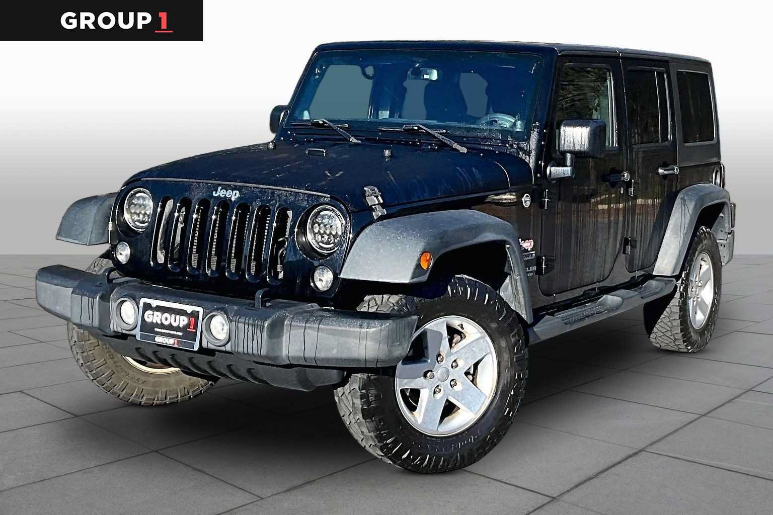 Used 2014 Jeep Wrangler Unlimited Sport w/ Quick Order Package 24S AWD/4WD image 1
