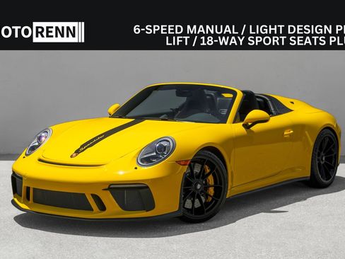 Used 2019 Porsche 911 Speedster RWD image 1