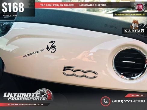 Used 2012 FIAT 500 Abarth w/ Safety & Convenience Pkg FWD image 26