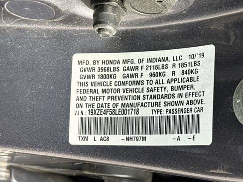 Used 2020 Honda Insight EX image 16