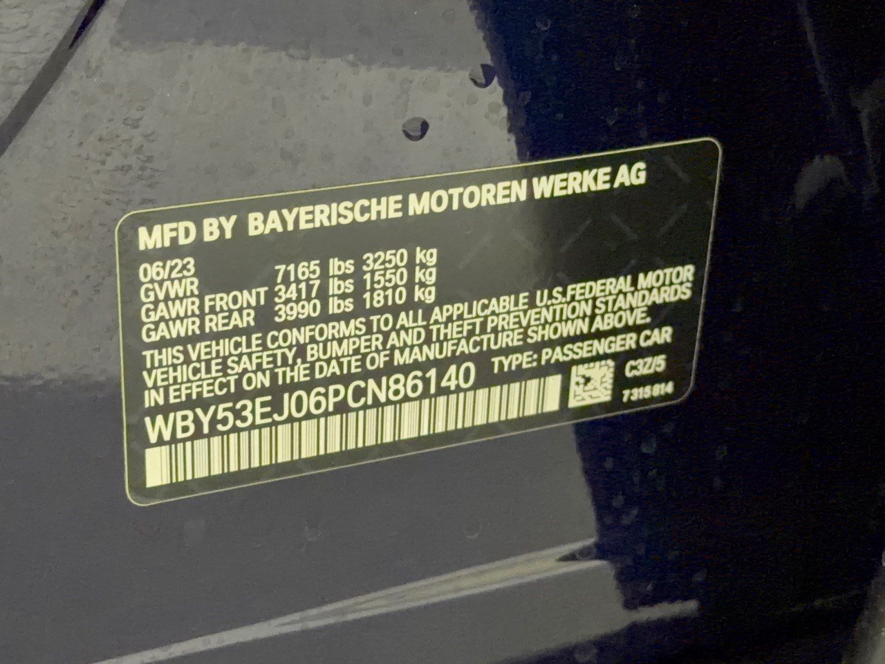 Used 2023 BMW i7 xDrive60 AWD/4WD image 31