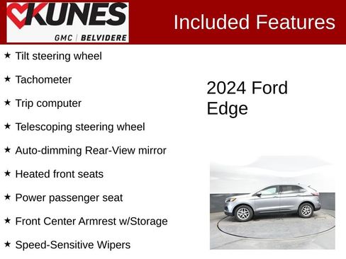 Used 2024 Ford Edge SEL AWD/4WD image 3