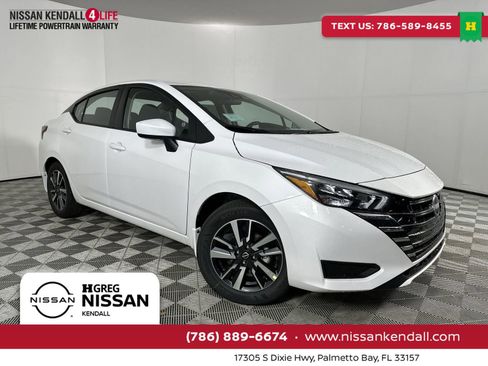 New 2025 Nissan Versa SV w/ Trunk Package image 1