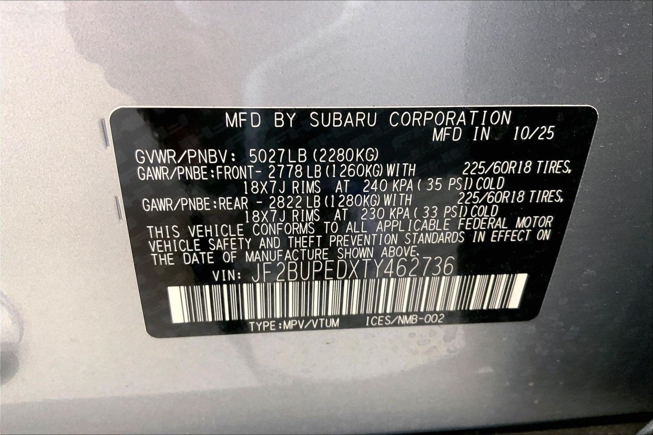 Used 2026 Subaru Outback Touring AWD/4WD image 33