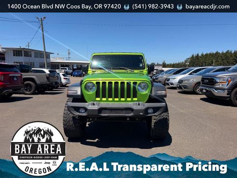 Used 2019 Jeep Wrangler Unlimited Sport S AWD/4WD image 2