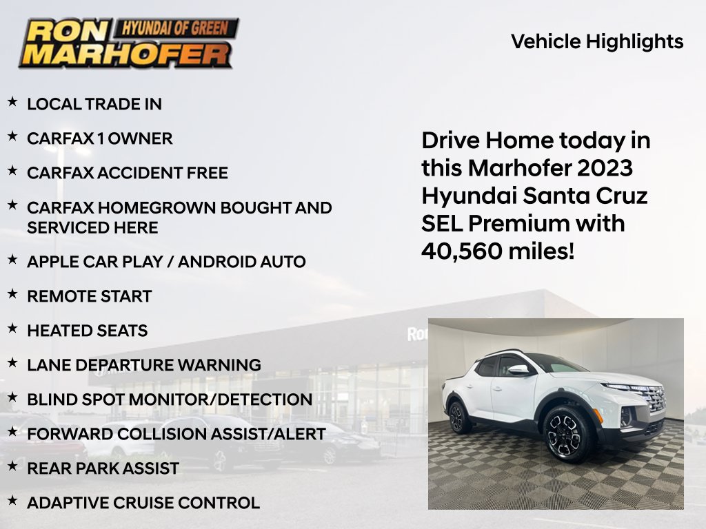 Certified 2023 Hyundai Santa Cruz SEL Premium AWD/4WD image 15