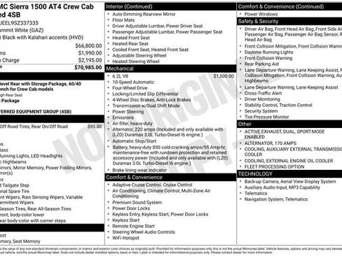 Used 2025 GMC Sierra 1500 AT4 AWD/4WD image 44