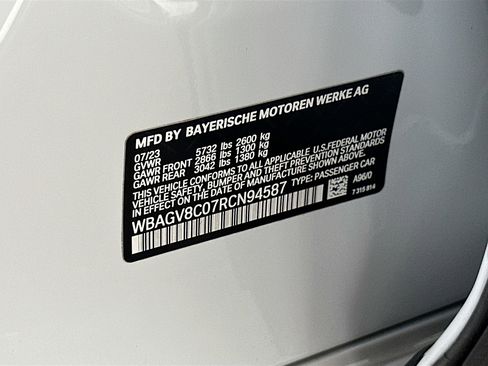 Certified 2024 BMW M850i Gran Coupe xDrive w/ Driving Assistance Package image 36