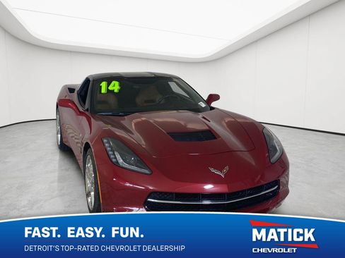 Used 2014 Chevrolet Corvette Stingray Coupe w/ 2LT Preferred Equipment Group RWD image 1