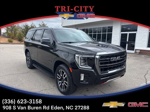 Used 2021 GMC Yukon AT4 w/ Rear Media and Nav Package image 1