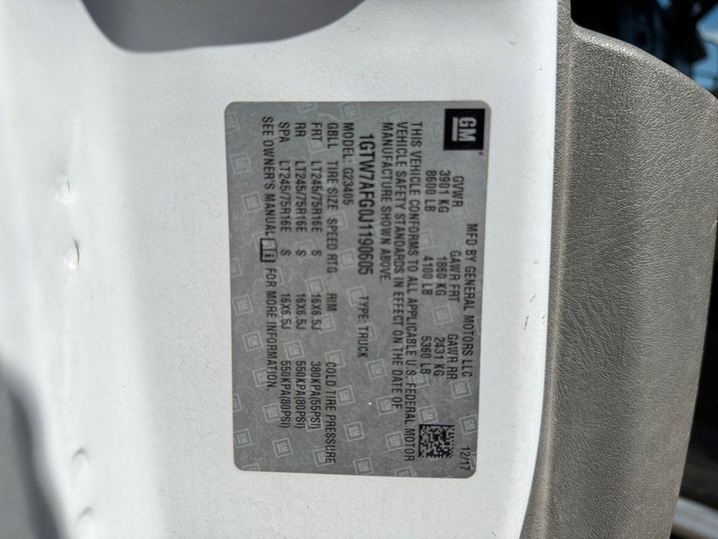 Used 2018 GMC Savana 2500 w/ Driver Convenience Package RWD image 31