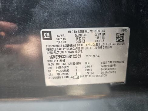 Used 2016 GMC Yukon XL SLE w/ HD Trailering Package AWD/4WD image 35