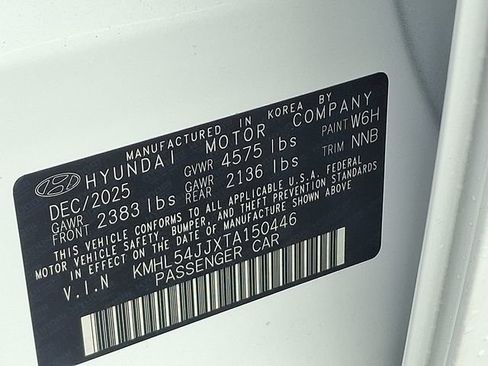 New 2026 Hyundai Sonata Limited image 11