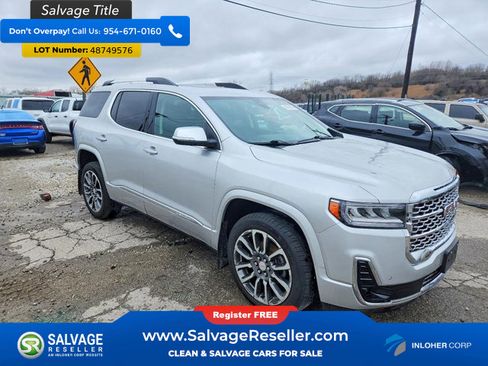 Used 2020 GMC Acadia Denali w/ LPO, Floor Liner Package AWD/4WD image 5