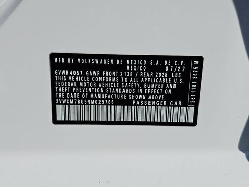 Used 2022 Volkswagen Jetta S image 35