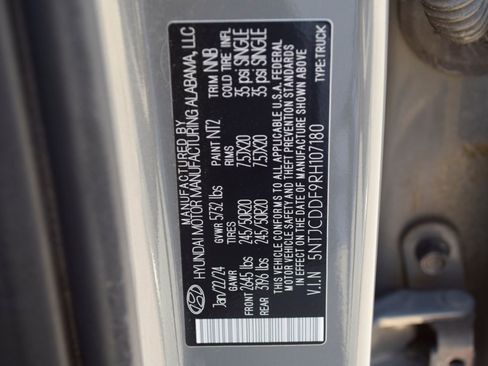 Used 2024 Hyundai Santa Cruz Night AWD/4WD image 26