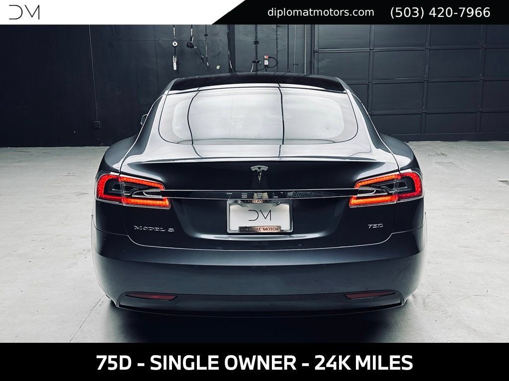 Used 2017 Tesla Model S 75D AWD/4WD image 5