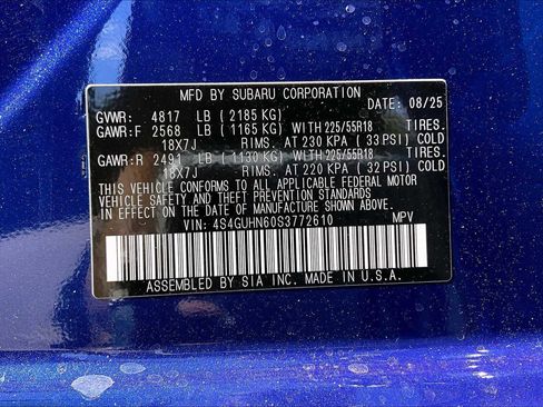 New 2025 Subaru Crosstrek 2.5i Limited image 19