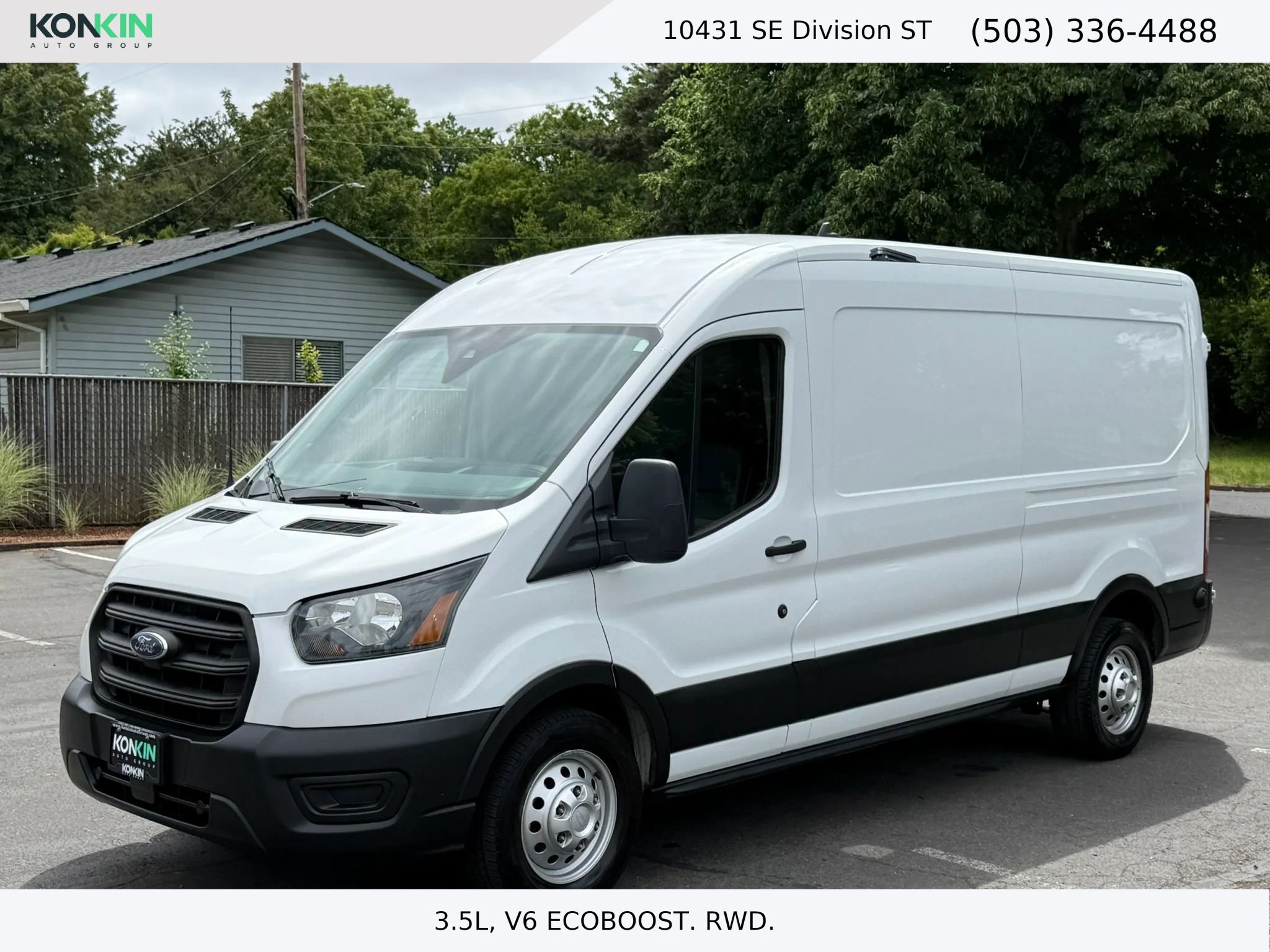 Used 2020 Ford Transit 350 Medium Roof RWD image 1