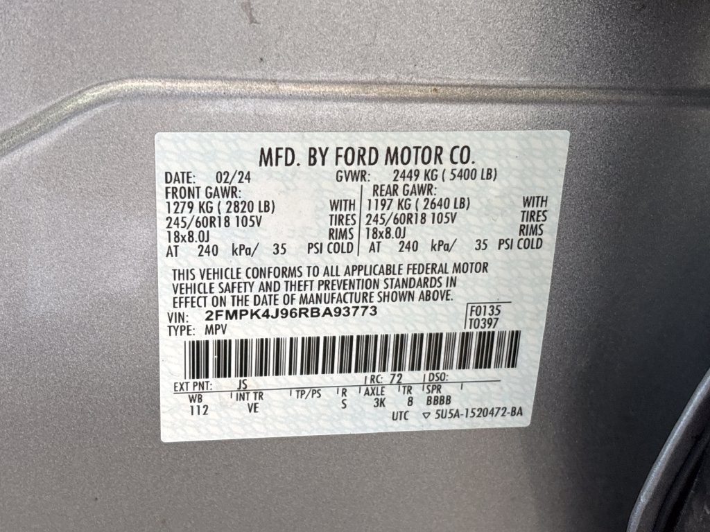 Used 2024 Ford Edge SEL AWD/4WD image 34