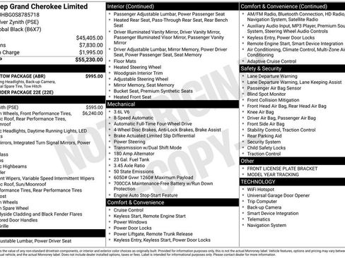 New 2025 Jeep Grand Cherokee Limited w/ Trailer Tow Package image 5