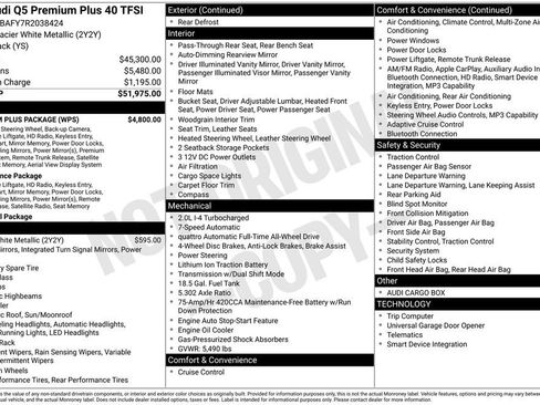 Used 2024 Audi Q5 2.0T Premium Plus w/ Premium Plus Package AWD/4WD image 3