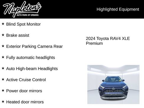 Used 2024 Toyota RAV4 XLE Premium w/ Weather Package AWD/4WD image 7