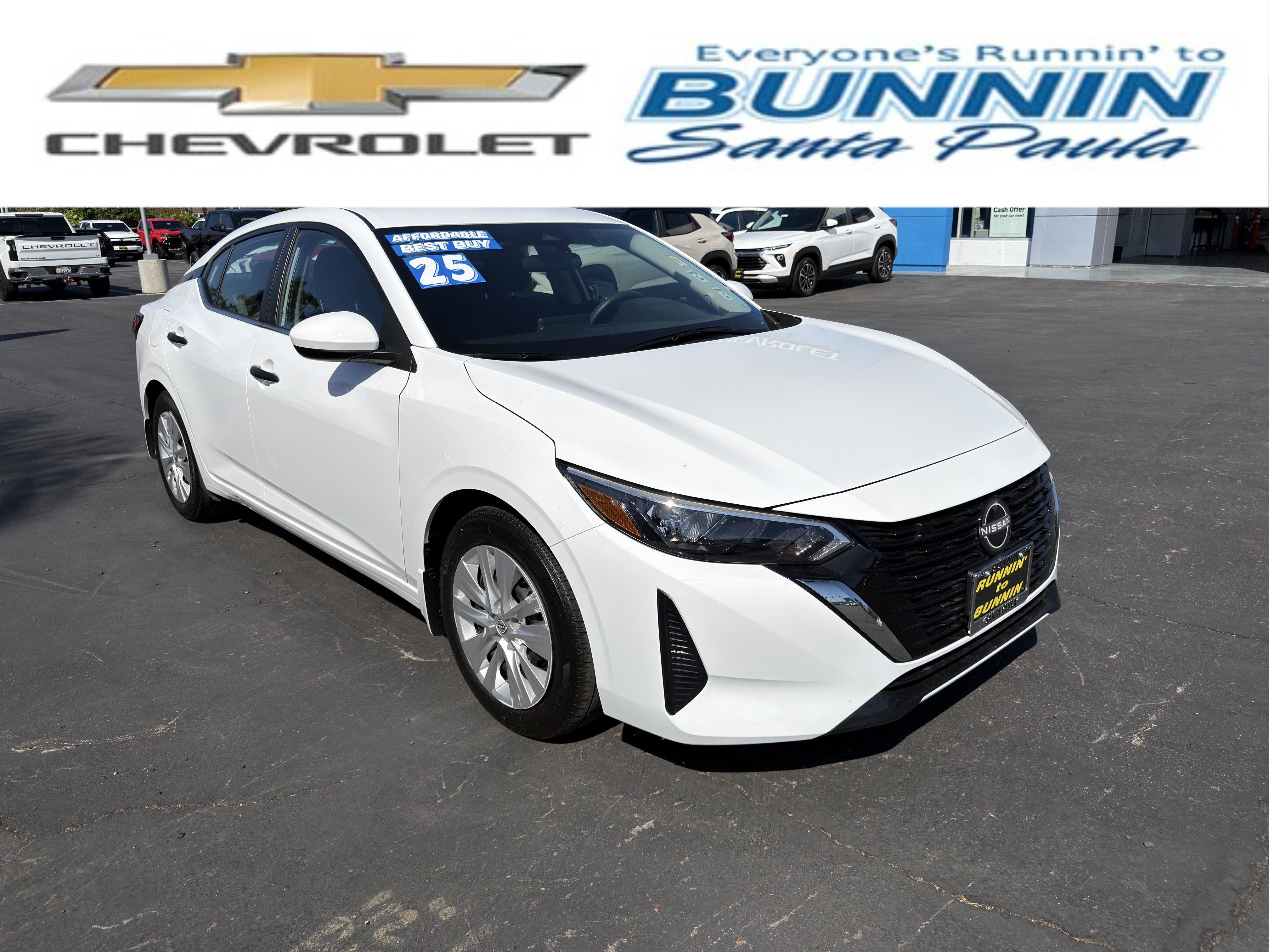 Used 2025 Nissan Sentra S FWD image 1