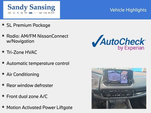 Used 2023 Nissan Rogue SL w/ SL Premium Package FWD image 7