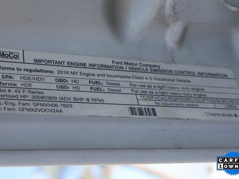 Used 2016 Ford F550 4x4 Crew Cab Super Duty image 45