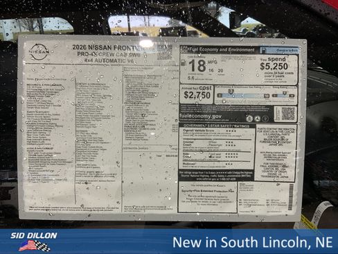 New 2026 Nissan Frontier PRO-4X w/ Pro Premium Package image 13