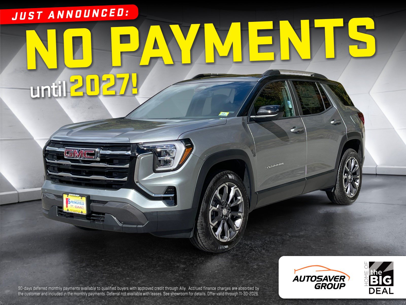 New 2027 GMC Terrain Elevation w/ Elevation Premium Package AWD/4WD image 1