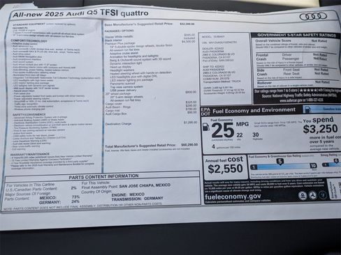 New 2025 Audi Q5 Premium Plus image 17