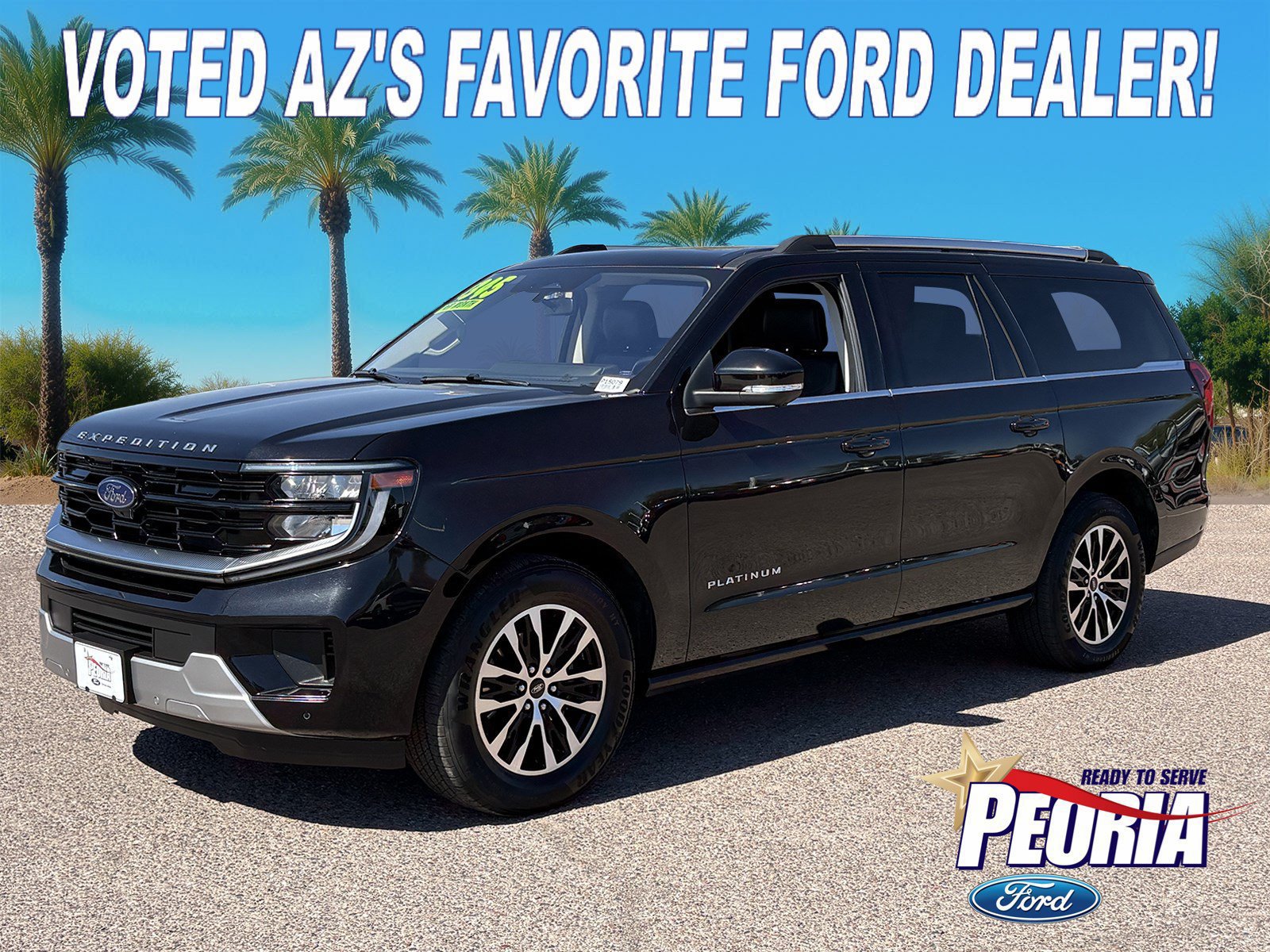 Certified 2025 Ford Expedition Max Platinum AWD/4WD image 1