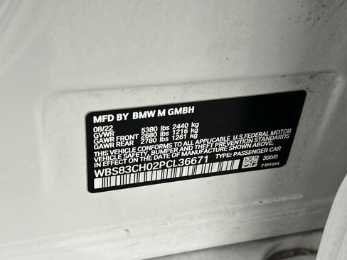 Used 2023 BMW M5 Base w/ Executive Package image 34