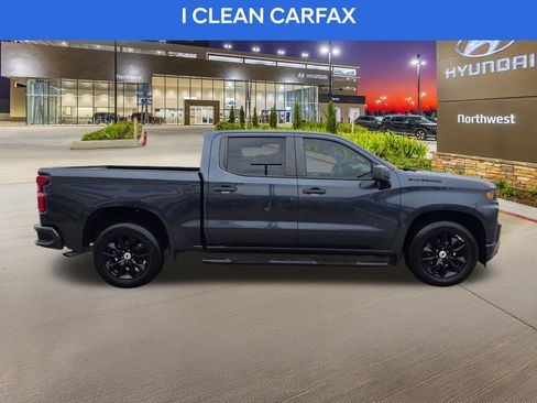 Used 2021 Chevrolet Silverado 1500 Custom w/ LPO, Dark Essentials Package RWD image 6