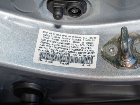 Certified 2019 Honda Civic LX image 35