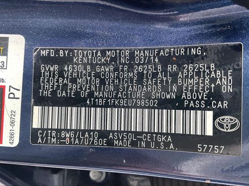 Used 2014 Toyota Camry XLE w/ Leather Package image 28