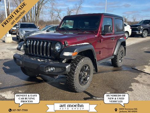 Used 2021 Jeep Wrangler Sport image 1