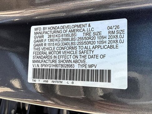 New 2026 Honda Pilot Elite image 14