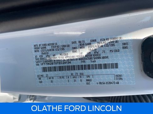 Used 2026 Ford F250 XLT AWD/4WD image 22