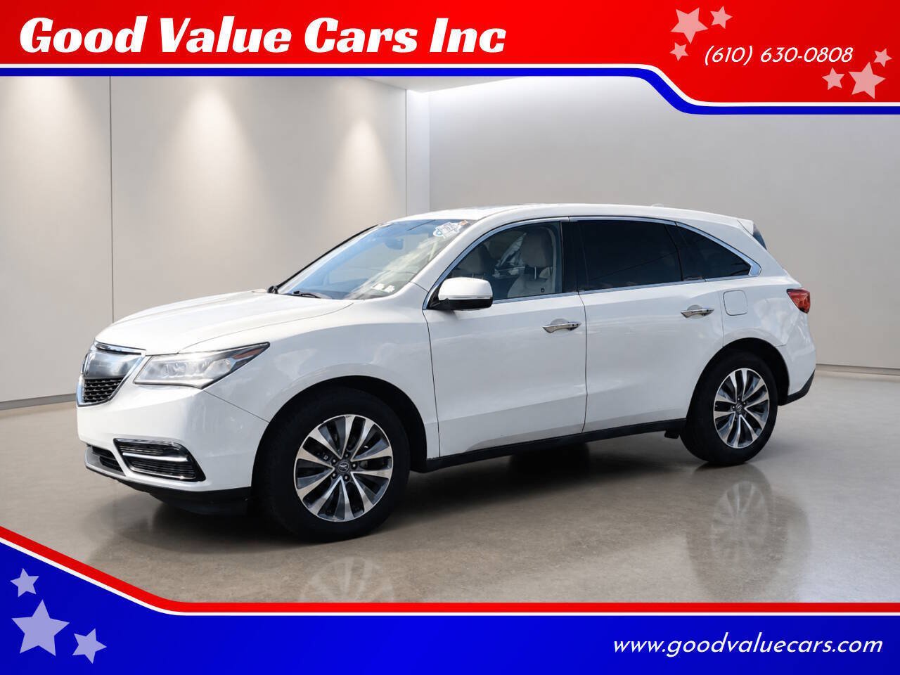 Used 2016 Acura MDX w/ Technology Package AWD/4WD image 1