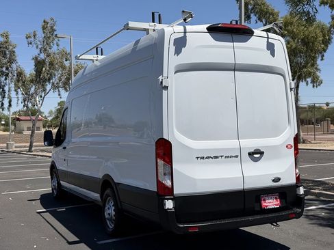 Used 2023 Ford Transit 350 148 High Roof Extended w/ Fleet Safety Package RWD image 3
