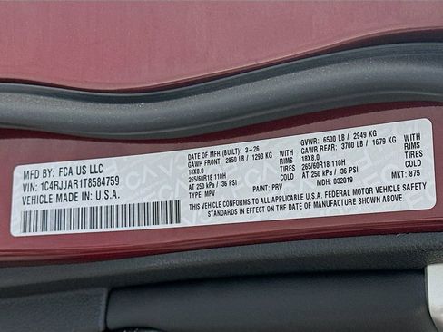 New 2026 Jeep Grand Cherokee L 2WD image 19