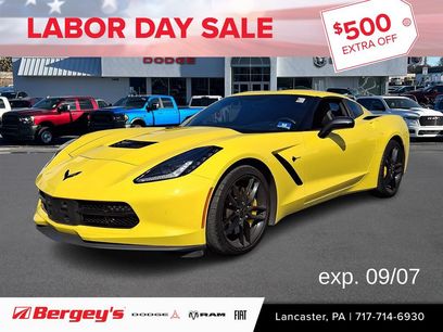 Used 2016 Chevrolet Corvette Stingray Coupe w/ Carbon Flash Badge Package